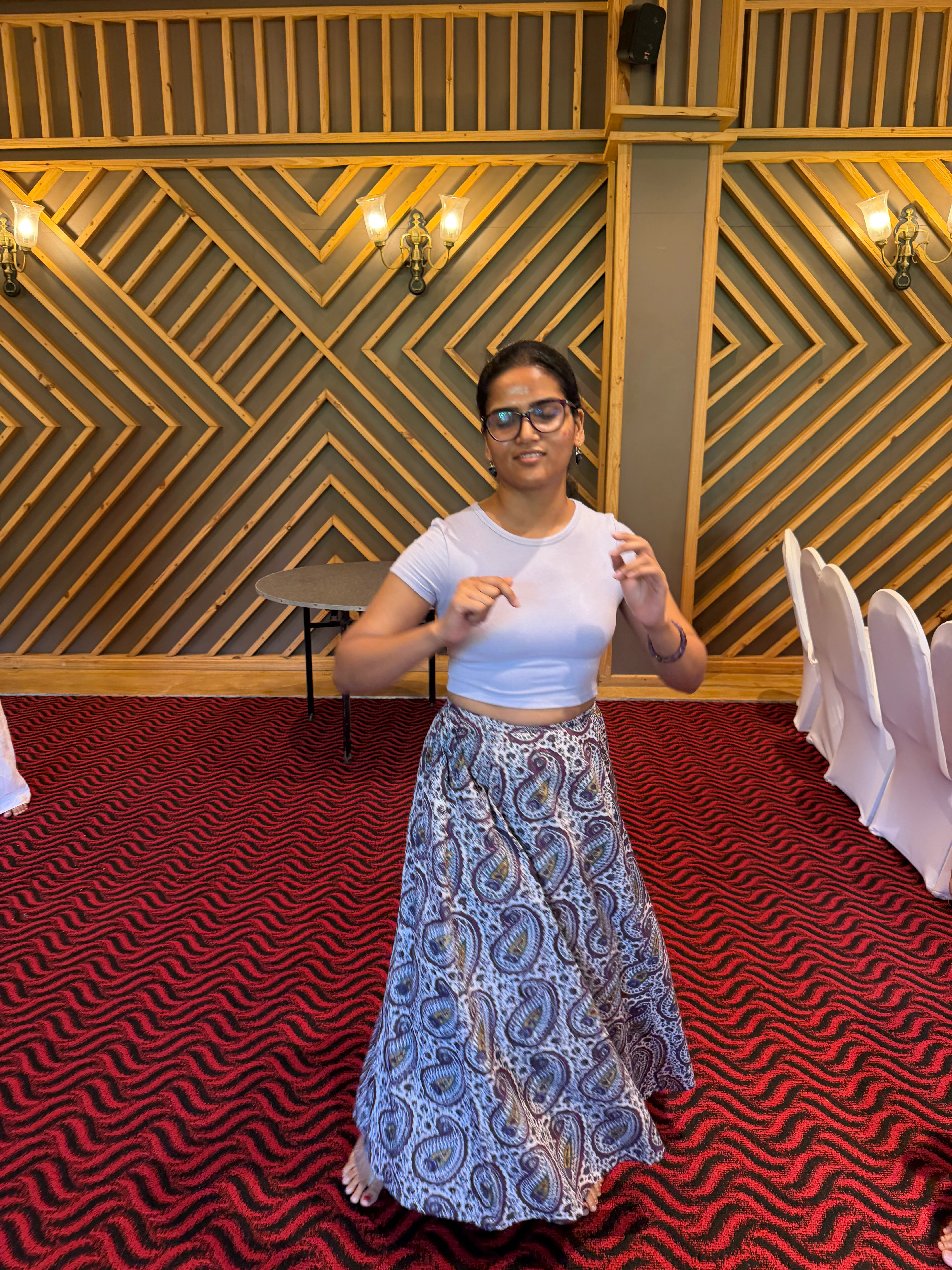 Dance movement therapy workshop practice